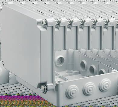 www.controlwell.com 83 Specially designed and moulded Membranes in these Junction Boxes, act as a Cable Glands offering protection.