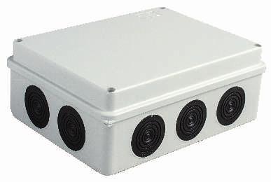 Class Approvals JUNCTION BOXES ( WITH MEMBRANES & NIPPLES) Junction Boxes with Membrane - Grey Screwed Lid M003CS* M005CV # M008PG M009PG M0PG M011PG * Press-on Lid with IP