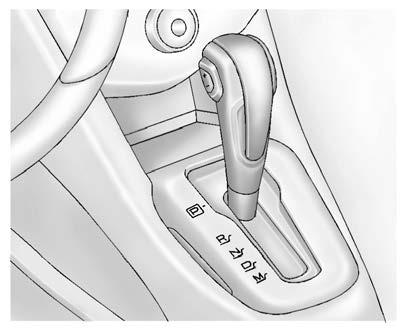 198 Driving and Operating Automatic Transmission P : This position locks the front wheels. It is the best position to use when you start the engine because the vehicle cannot move easily.