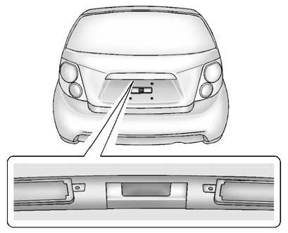 Keys, Doors, and Windows 35 Liftgate (Hatchback) { Warning Exhaust gases can enter the vehicle if it is driven with the liftgate, hatch/trunk open, or with any objects that pass through the seal