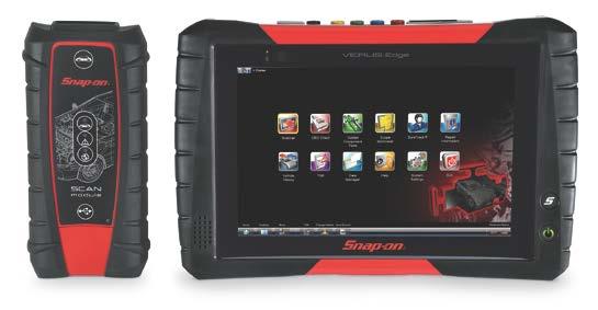 VERUS Edge EEMS330 BID SPECIFICATION Snap-on VERUS Edge Diagnostic & Information System PRODUCT FEATURES Upgradeable ShopStream integrated diagnostic software suite, compromising: scanner, scope,