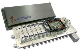 Fibre Optic Telemetry Surface/ROV communication is via a Focal 907plus telemetry module.