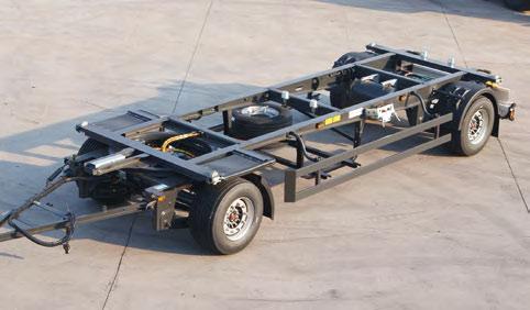 Central-axle or semitrailer chassis: Choose between agile transport for use in tight spaces (Z.
