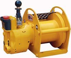 Rated capacity calculated at drum top layer LIFTSTR winch will always lift its rated capacity at any layer of rope. t rated load, its lifting speed is constant at all layers.