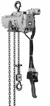 MLKR Serie Air Chain Hoists 0.25 and 0.5 metric ton lifting capacity MLKR spark-resistant hoists have been designed to give maximum protection in hazardous environments.