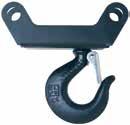 24 Hoist accessories for 7700 and 7790 Series Air Chain Hooks Ingersoll Rand offers three different hook configurations designed to meet the needs of any material handling application.