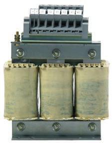 Auxiliary components Rexroth drive system IndraDrive 113 Type E H W D Type F D W H Mains choke Continuous current Power dissipation Nominal inductance Capacitance Type Width W Height H Depth D Weight