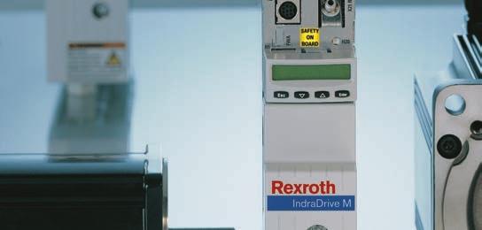 Power units IndraDrive C and M Rexroth drive system IndraDrive 35 Scalable performance and functionality Individual solutions for standard to high-end applications Integrated motion logic with