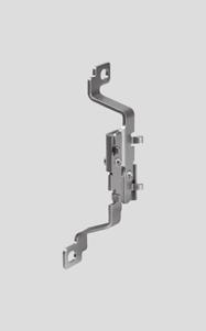 Pressure Regulators MS4N-LR/LRB Inch Series Accessories 3 Mounting bracket MS4-WB For wall mounting Material: Steel