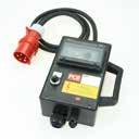 inverter rotating field check operating display (available with/without holder) CEE-Motor protection plug CEE-Motor