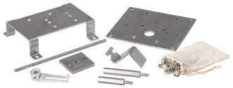 TopWorx offers several cast aluminum and stainless steel mounting kits that make it easy to attach our products to rack and pinion actuators.