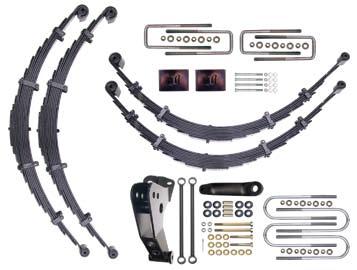 8 Suspension System ICON s 8 Suspension System isolates the use of ICON s Progressive Rated Leaf Spring packs to replace the rigid thick