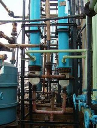 UTILITY FACILITIES HIGH VACUUM DISTILLATION WITH STEAM INJECTORS, STORAGE TANKS OF HIGH CAPACITIES, SOLVENT / STORAGE TANKS AND