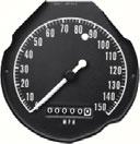 In-Dash Gauges 1968-70 B-Body Rallye Speedometer Rallye speedometer for 1968-70 Dodge B-Body models and 1970 Plymouth models.