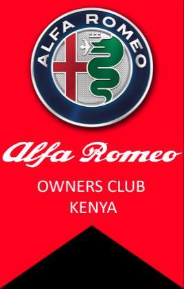 ALFA ROMEO OWNERS CLUB (KENYA) NEWSLETTER NUMBER NINE JULY 6TH, 2017 THE CHAIRMAN S