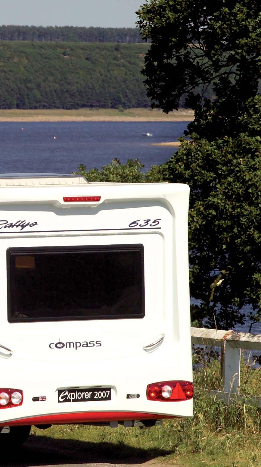 2007 Compass Touring Caravan Collection Continuous improvement is the key to Explorer Group s 2007 ranges.