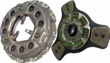 Cover Assembly Number Adjustment Type Plate Load, lb Torque Rating (ft/lb) Carrier Style Friction Material No. of Springs Spline Size Rear Disc Front Disc Min.