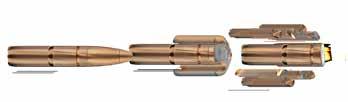 10 AMMUNITION RWS CONE POINT KS For best accuracy H-MANTEL HMK For best effect Regardless whether the game is large or small, this bullet deforms in a controlled manner and gives an even distribution