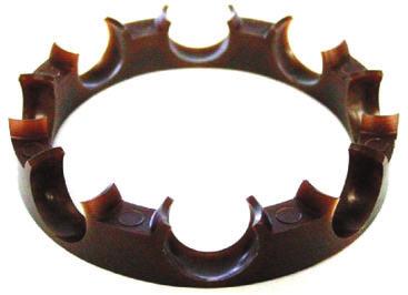 This new bearing also improved endurance of the grease, thereby "extending bearing life.