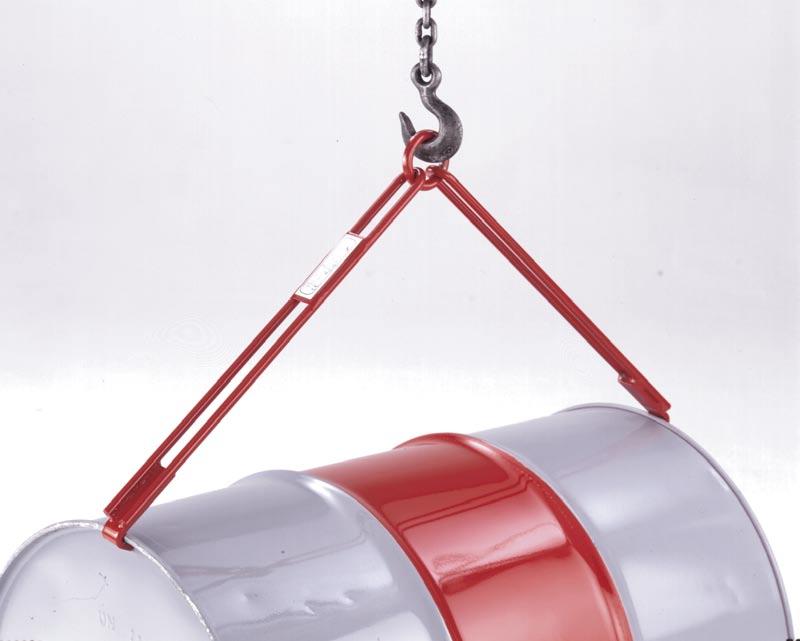 Weight: 12 kg Test certificate supplied Ref MDC6 Horizontal Drum Tongs Capacity: 500kg For lifting 210 Litre tight head