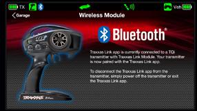 TQi ADVANCED TUNING GUIDE 4. Within 10 seconds, touch the Search for Traxxas Link Wireless Module button on your mobile device (C). 5.