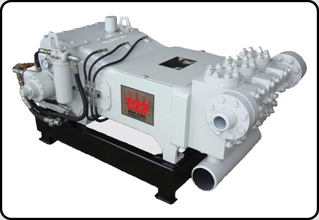 MKP-165 DESIGN FEATURES Power Frame: Eccentric Direct Drive External Lubricating Oil Pump and Filter Left/right Shaft Extensions Clamp-type rod configuration Fluid End: Forged steel modular blocks