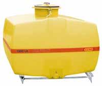 per Regulation (EU) No. 10/2011 (on request) Tank 13500 l Trunk-shaped tanks Capacity l Dimensions cm (l x w x h) length incl. runners Filling hole / Dome Weight approx. kg Order no.