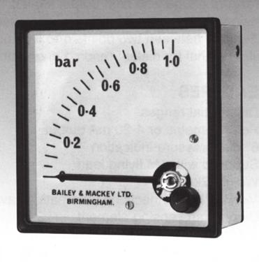 catalogue. Ranges -1.0 bar vacuum up to 600 bar pressure.