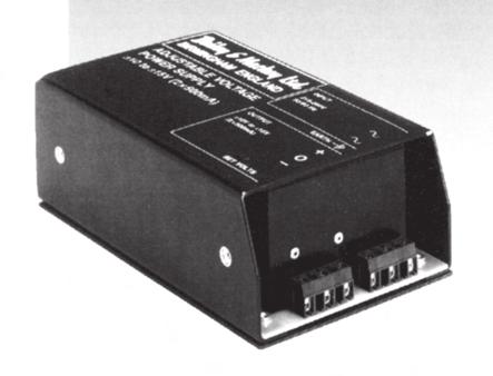 Power Supplies Series 500 The following power supplies have been selected for use with the transducers illustrated in this catalogue. Connection details are supplied with each power supply supplied.