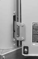 Features and Benefits Factory-installed Options Hinged Access Doors These doors permit easy access to the filter, fan/heat, and compressor/control sections.
