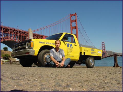 This photo was taken on August 17, 2007 at the south end of the Golden Gate Bridge.