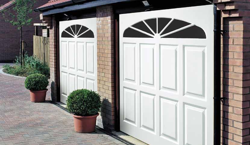 Up and over GRP doors GRP is an ideal material for the construction of the garage door,