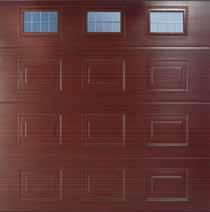 Panelled iso20/45 Panelled Glazed iso20/45 Panelled Glazed Smoothfoil iso 45 Door finishes Insulated sectional doors come as