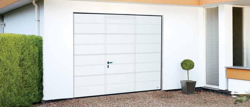 Insulated sectional matching side doors Wicket doors In and out in no time: through a matching side door The ideal frame for every door For the side door type iso 20 with 20mm filling, the door leaf