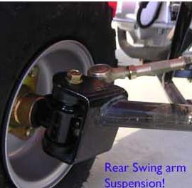 Swing Arm Suspension Engine: 4 stroke/single