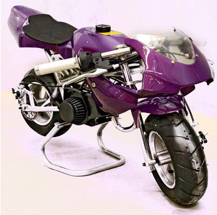 Engine: 49cc/single-cylinder/air-cooled/2- stroke Displacement/Type: Stroke Start mode: