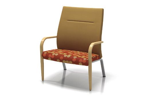 11 CRESSIDA PATIENT Cressida patient chairs have been designed with both the patient and caregiver in mind: seat foam, depth and angle provide long-term sitting comfort but allow easy ingress and