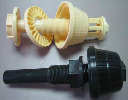 APL series Filter Nozzles FILTER NOZZLES WITH VERTICAL SLOTS Model : APL - Yellow or Black - For Sand and Anthracite Filter - Clean by backwash - Complete set