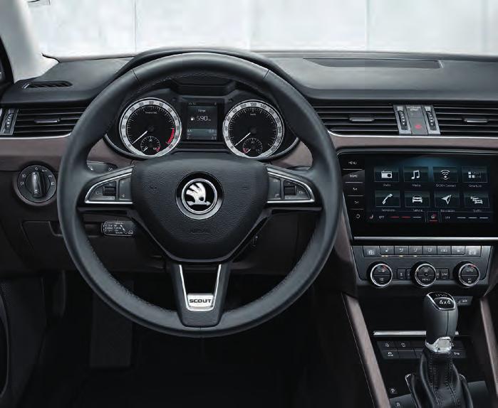 DRESS CODE: COMFORTABLE Even the interior will instantly convince you that this is a tough car for wilder ideas.