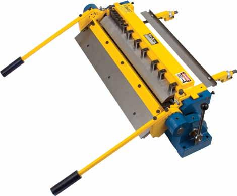 Finger Brakes Hand Operated Finger Brakes Model 24 - Model 36 Di-Acro Finger Brakes lend speed and precision to the forming of boxes, chassis and related shapes in sheet metal.