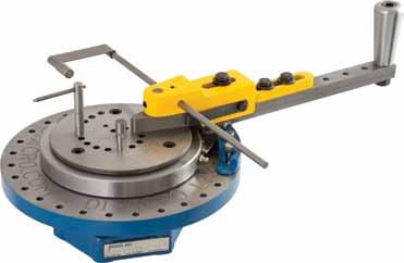 The Model 4 Bender features a selectable ratchet drive mechanism for increased power when working with heavier materials.