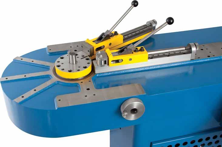 No 6 BENDER SETUP Model 6 Setup - For bending tubing, angle and channel. Includes clamps and pressure roller assembly as basic tooling for tube bending.