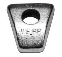 WEBB WHEEL CLAMPS Webb Three Spoke Clamps WEBB NWRA A B C D M-1129 3322 W-74 1-1/16" 12-1/4" 2-1/8" 3/4" 22" M-1183 3314 W-68 1-1/4" 7-3/4" 1-5/8" 3/4" 15"