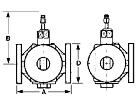 LURICTED PLUG VLVES PN16 & CLSS 125 Fig. 200L/T, 201T, 201TG Fig. 221T Cast Iron HNH-Milliken Plug Valves - 3 Way Pattern L-Port & T-Port Sealing compound effects a completely leak tight seal.