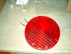 80008998 Type: REFLECTOR Amber Reflector Used