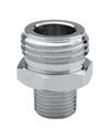Top of Riser (Rigid) To Swing Adapter KN50-X076 Used in combination with a riser pipe to accommodate a swing spout or swivel gooseneck spout application has 3/8 NPT female inlet.