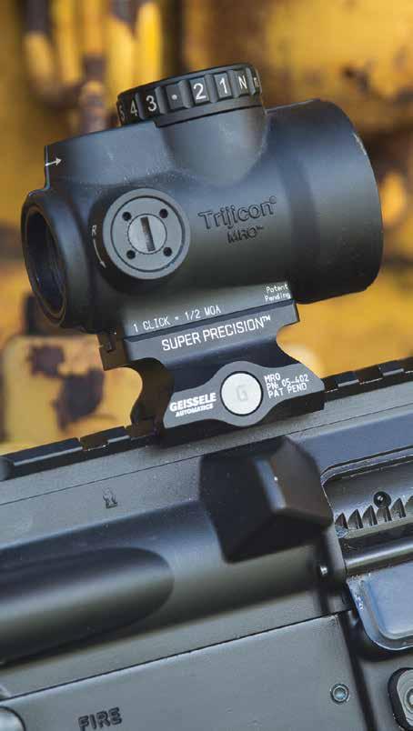 SUPER PRECISION MRO SERIES The Super Precision MRO Series was developed specifically to work with the Trijicon MRO and like mounted red dot optics.