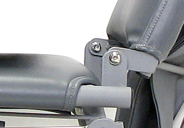 14 ) that attach the arm slings [PN 462289] to the sides of the backrest. 2 SET SSEMLY Remove the clevis pin [PN 510917] and cotter Fig. 15 ring [PN 510927] (Fig.