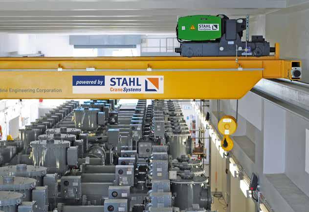 10 I 11 The crane components Hoisting technology The wire rope hoist programme Behind the attractive design of STAHL CraneSystems wire rope hoists lies a compact, robust and largely low-maintenance