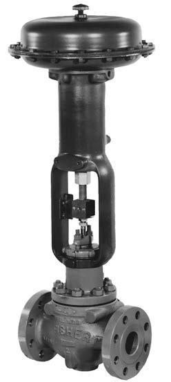 These general purpose, sliding-stem valves are used for either throttling or on-off control of a wide variety of liquids and gases.